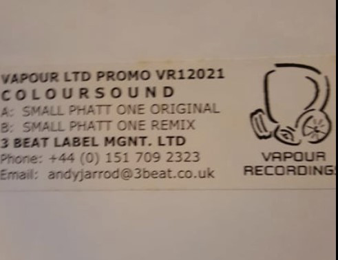 Coloursound - Small Phat One | Vapour Recordings (VR12021) - 2