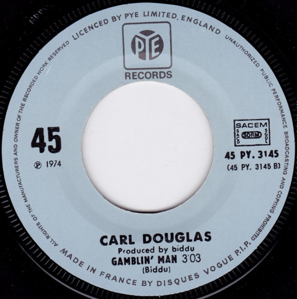 Carl Douglas - Kung Fu Fighting | Pye Records (45 PY. 3145) - 4 Carl Douglas - Kung Fu Fighting | Pye Records (45 PY. 3145) - 4