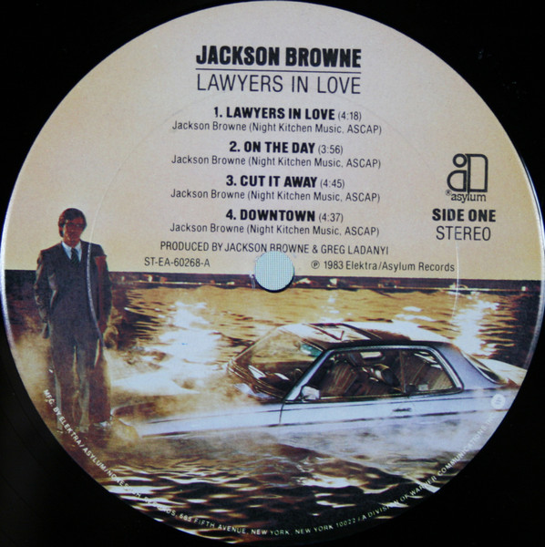Jackson Browne - Lawyers In Love | Asylum Records (9 E1-60268) - 3