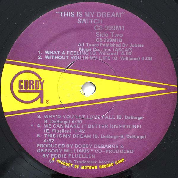 Switch - This Is My Dream | Gordy (G8-999M1) - 3