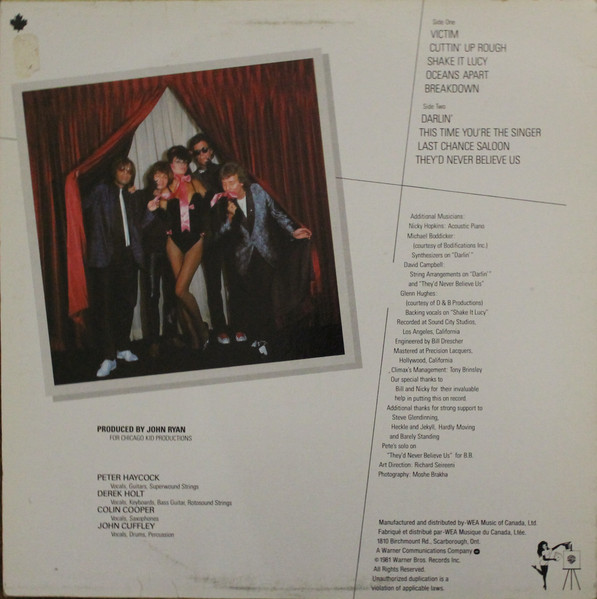 Climax Blues Band - Lucky For Some [Vinyl] | Warner Bros. Records (XBS 3623) - 2