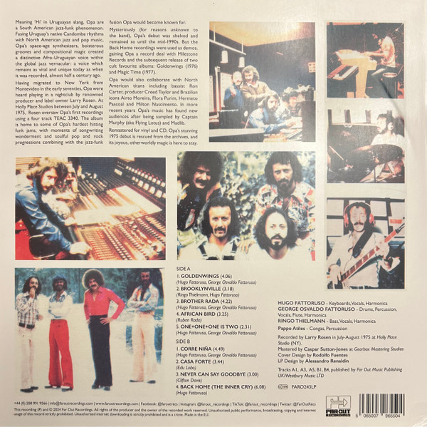 OPA - Back Home | Far Out Recordings (FARO243LP) - 2 OPA - Back Home | Far Out Recordings (FARO243LP) - 2