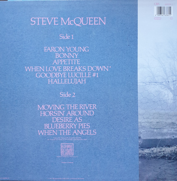 Prefab Sprout - Steve McQueen | CBS (466336 1) - 2