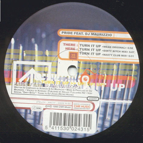 Pride Feat. Maurizzio - Turn It Up | CNR Music (2102431)
