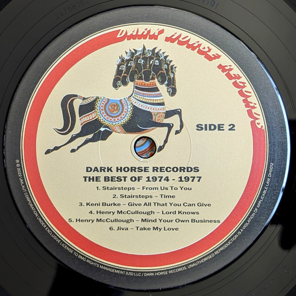 Various - Dark Horse Records (The Best Of 1974-1977) | Dark Horse Records (DH0012) - 4 Various - Dark Horse Records (The Best Of 1974-1977) | Dark Horse Records (DH0012) - 4