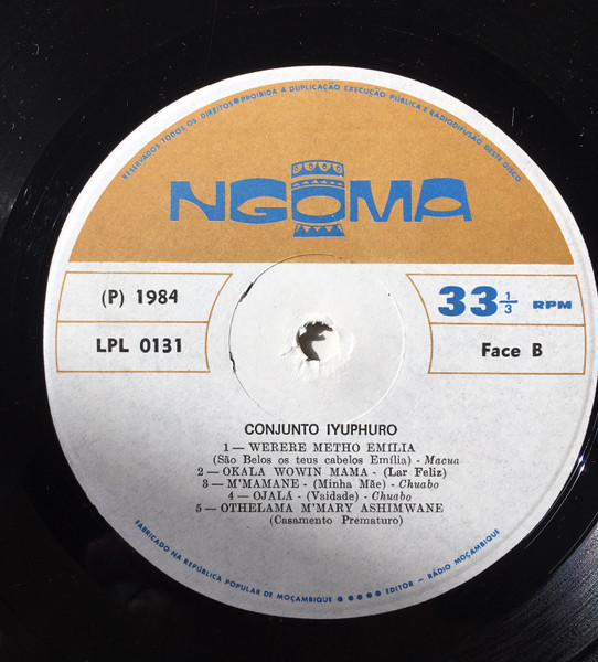 Eyuphuro - Yuphuro | Ngoma (LPL 0131) - 4