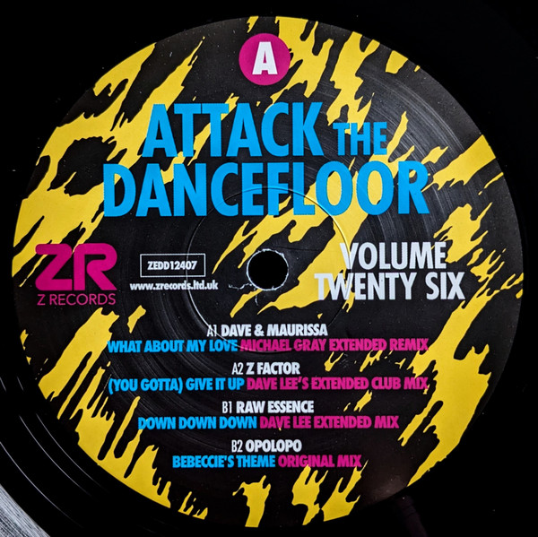 Various - Attack The Dancefloor Volume Twenty Six | Z Records (ZEDD12407) - main