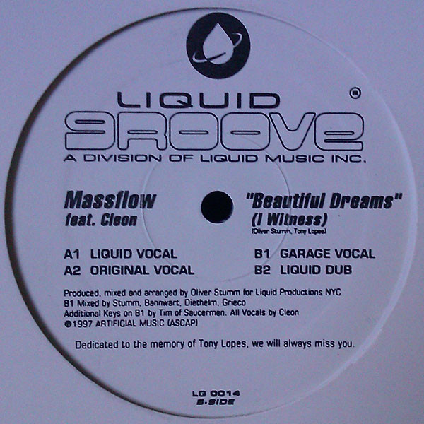 Massflow Feat. Cleon - Beautiful Dreams (I Witness) | Liquid Groove (LG 0014)