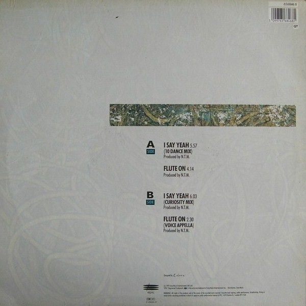 Stefano Secchi Featuring Orlando Johnson - I Say Yeah | Epic (656846 8) - 2