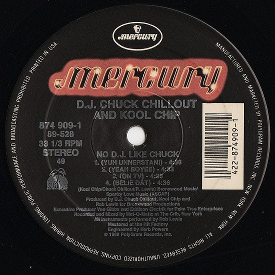 Chuck Chillout & Kool Chip - I'm Large | Mercury (874 909-1) - 4
