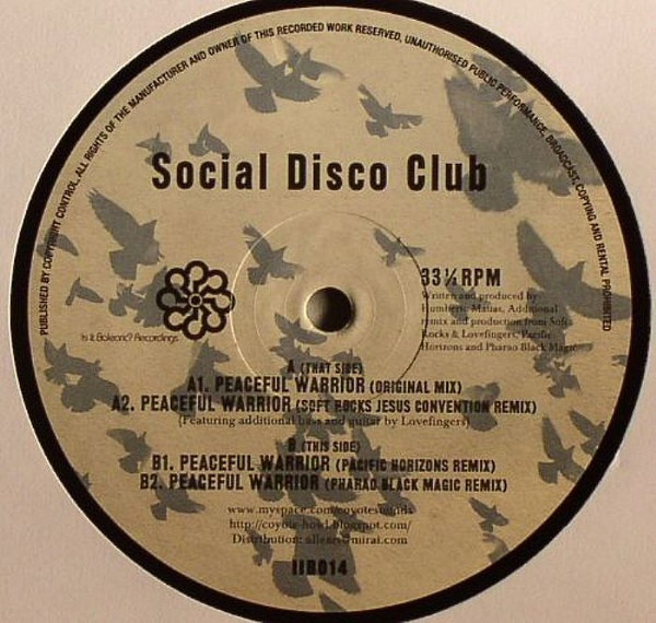 Social Disco Club - The Peaceful Warrior | Is It Balearic? Recordings (IIB014)