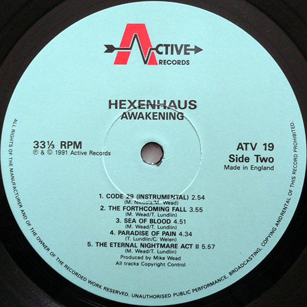 Hexenhaus - Awakening | Active Records (ATV 19) - 4
