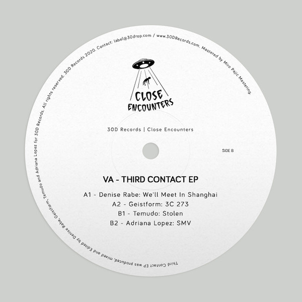 Various - Third Contact EP | 30D Records (30DCE-003) - 2 Various - Third Contact EP | 30D Records (30DCE-003) - 2