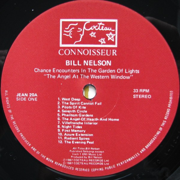Bill Nelson - Chance Encounters In The Garden Of Lights | Cocteau Records (JEAN 20 / COQ 22) - 3