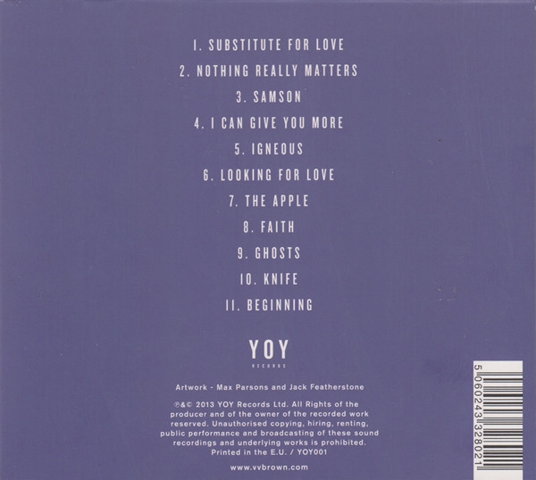 V.V. Brown - Samson & Delilah | YOY Records (YOY001) - 2
