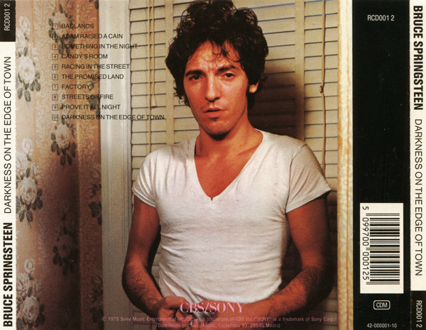 Bruce Springsteen - Darkness On The Edge Of Town | CBS/Sony (RCD001-2) - 2