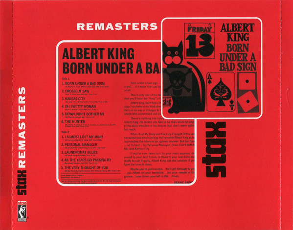 Albert King - Born Under A Bad Sign [CD] | Stax (STX-34334-02) - 2