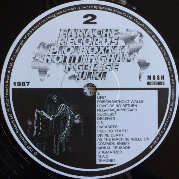 Napalm Death - Scum | Earache (MOSH003FDRUS) - 4 Napalm Death - Scum | Earache (MOSH003FDRUS) - 4
