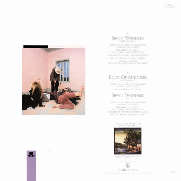 Fleetwood Mac - Seven Wonders (Extended Remix) | Warner Bros. Records (920 739-0) - 2