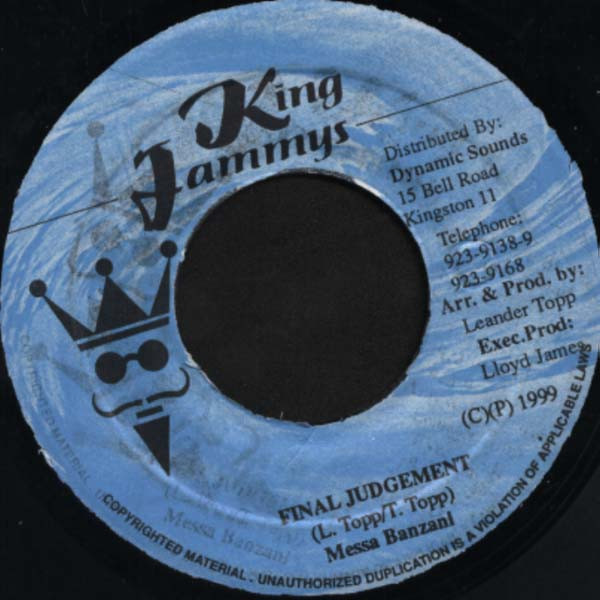 Messer Banzani - Final Judgement | King Jammy's (none)