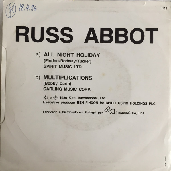 Russ Abbot - All Night Holiday | Transmedia (T/13)