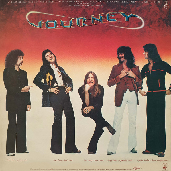 Journey - Infinity | CBS (CBS 82244) - main