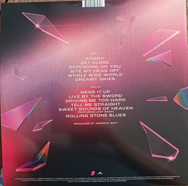 The Rolling Stones - Hackney Diamonds | Rolling Stones Records (554 646-0) - 3