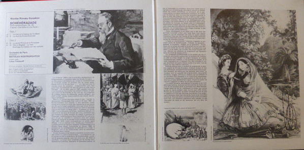 Nikolai Rimsky-Korsakov - Mstislav Rostropovich , Orchestre De Paris - Schéhérazade | La Voix De Son Maître (2C 069-02527) - 3