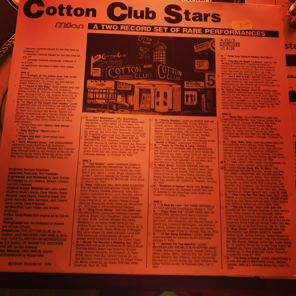 Various - Cotton Club Stars | Milan (A 252/3) - 2
