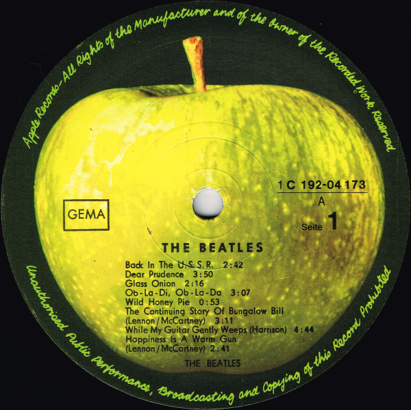 The Beatles - The Beatles | Apple Records (1C 192-04 173/74) - 4