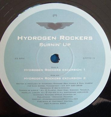 Hydrogen Rockers - Burnin' Up | Plastica (DPFT015) - 2 Hydrogen Rockers - Burnin' Up | Plastica (DPFT015) - 2