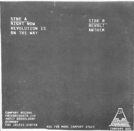 Naked Aggression - Right Now | Campary Records (CAMPARY 025) - 2