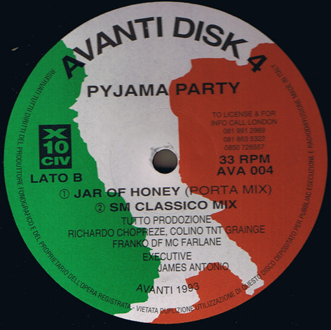 Pyjama Party - Kinky People | Avanti (AVA 004) - 2