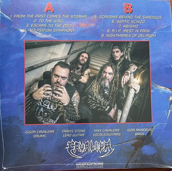 Cavalera - Schizophrenia (Limited Edition - Curacao Blue Transparent Vinyl) [Vinyl] | Nuclear Blast Records (NBR 72447) - 3