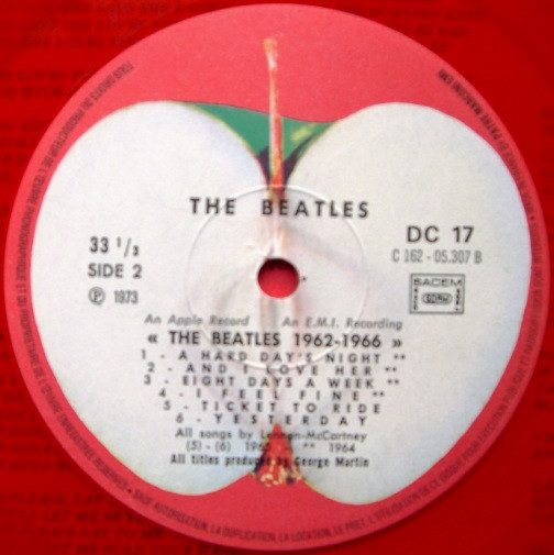 The Beatles - 1962-1966 | Apple Records (DC 17/18) - 4