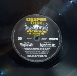 Ascention - U Lift Me Up | Deeper Disc (DPER/T/02) - main
