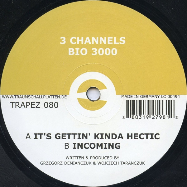 3 Channels - Bio 3000 | Trapez (TRAPEZ 080)