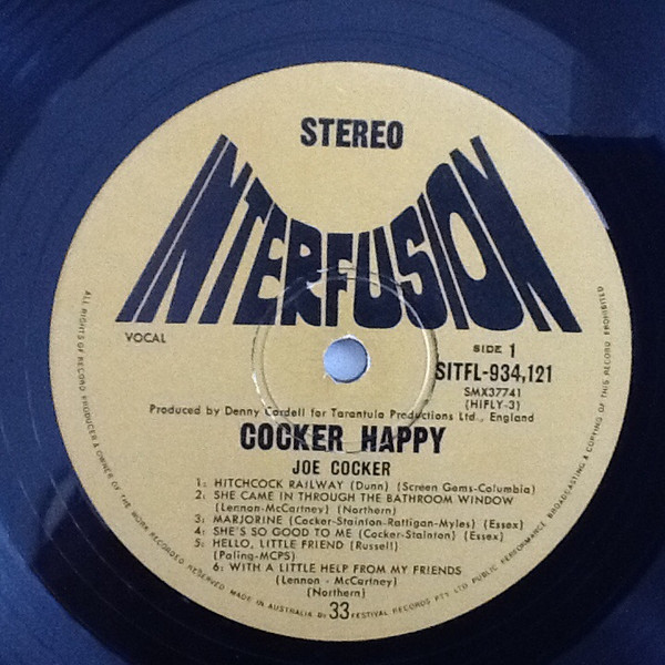 Joe Cocker - Cocker Happy | Interfusion (SITFL-934121) - 3