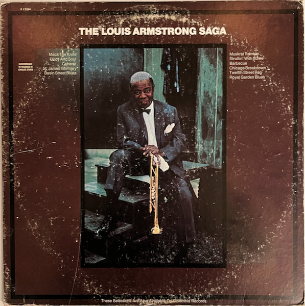 Louis Armstrong - The Louis Armstrong Saga | Columbia Special Products (P 13294) - main Louis Armstrong - The Louis Armstrong Saga | Columbia Special Products (P 13294) - main