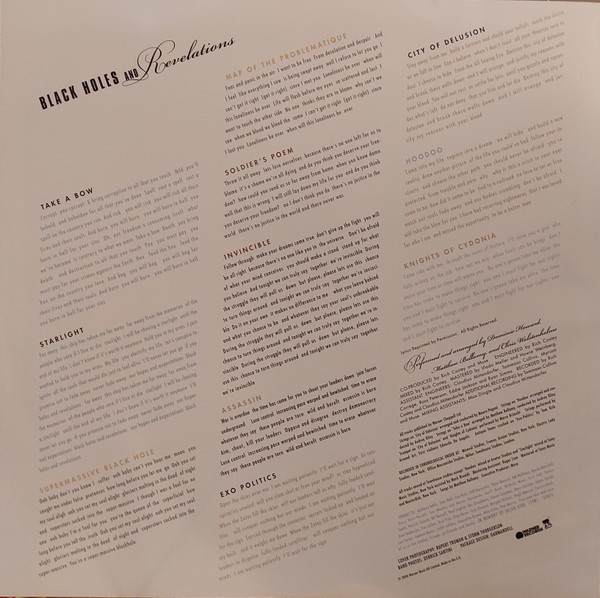 Muse - Black Holes And Revelations | Warner Records (0825646350919) - 3 Muse - Black Holes And Revelations | Warner Records (0825646350919) - 3