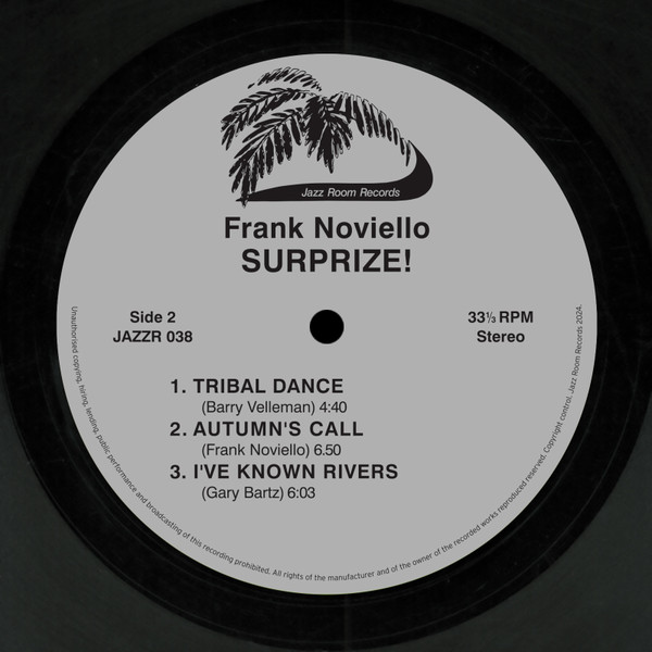 Frank Noviello - Surprise! | Jazz Room Records (JAZZR 038) - 4 Frank Noviello - Surprise! | Jazz Room Records (JAZZR 038) - 4