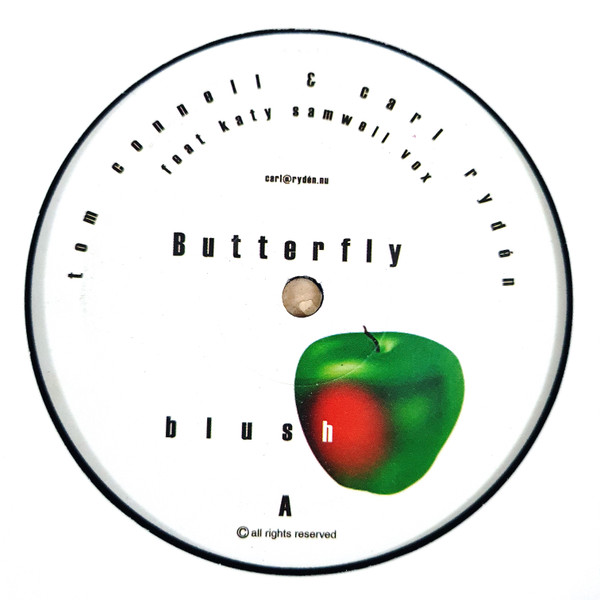 Tom Connell & Carl Ryden - Butterfly / Freeze | Blush (BLUSH001) - 2