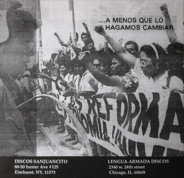 Huasipungo / Los Crudos - Nunca Nada Cambia... A Menos Que Lo Hagamos Cambiar. | Discos Sanjuancito (SJD-2) - 2