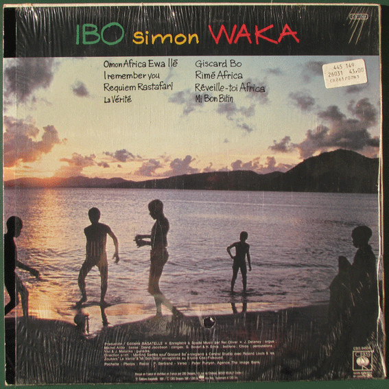 Ibo Simon - Bo | CBS (CBS 84934) - 2