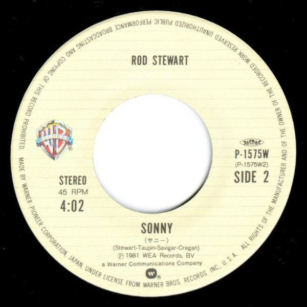 Rod Stewart - Young Turks | Warner Bros. Records (P-1575W) - 4
