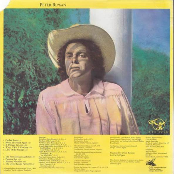 Peter Rowan - Peter Rowan | Flying Fish (071) - 2 Peter Rowan - Peter Rowan | Flying Fish (071) - 2
