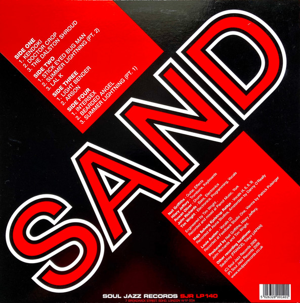 Sand - The Dalston Shroud | Soul Jazz Records (SJR LP 140) - 2 Sand - The Dalston Shroud | Soul Jazz Records (SJR LP 140) - 2
