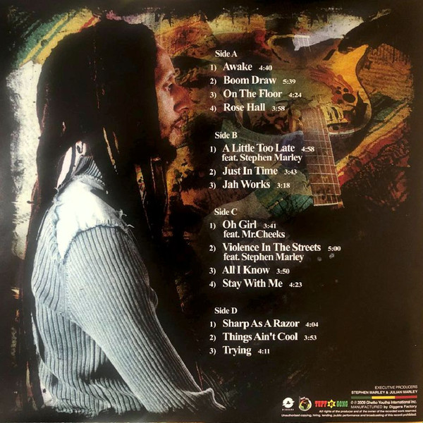 Julian Marley - Awake | Ghetto Youths United (JMARLEY001) - 2