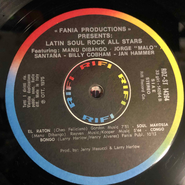 Fania All Stars - Latin-Soul-Rock | Fania Records (SLP 00470) - 4 Fania All Stars - Latin-Soul-Rock | Fania Records (SLP 00470) - 4