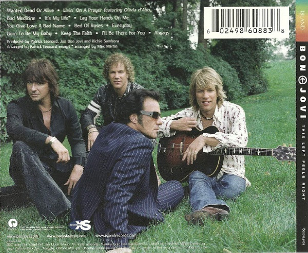Bon Jovi - This Left Feels Right | Island Records (B000154002) - 2 Bon Jovi - This Left Feels Right | Island Records (B000154002) - 2